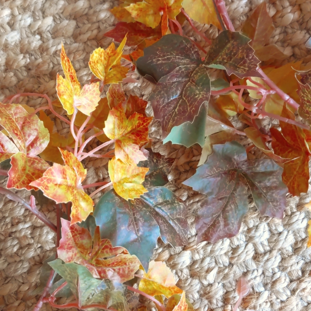 Fall foliage garlands - two strands - Picture 2 of 3